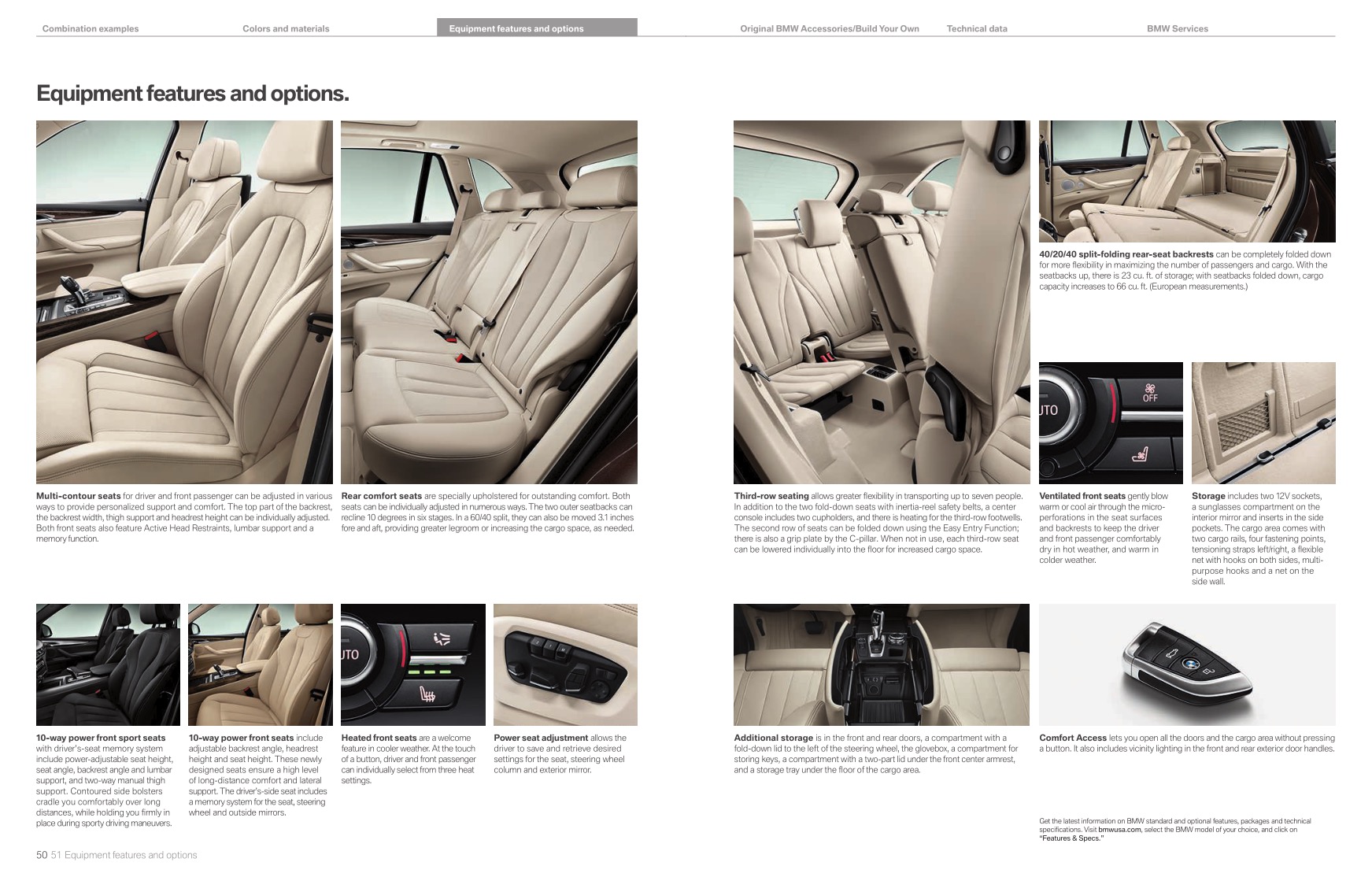 2014 BMW X5 Brochure Page 7